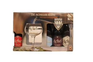Geschenkverpakking 4x33cl + 1 glas 33cl